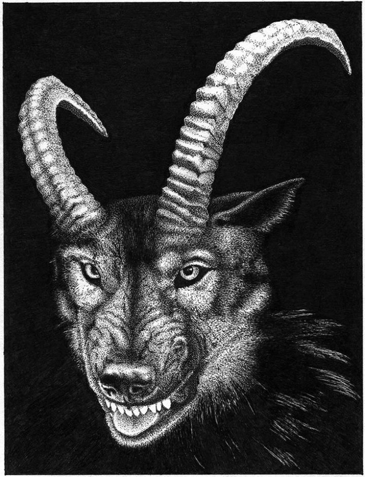 Illustration from the book by artist Paul Atlas-Saunders