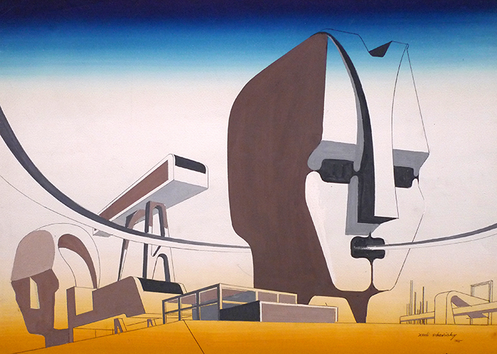 Bauhaus artist Xanti Schawinsky on Display at the Drawing Center