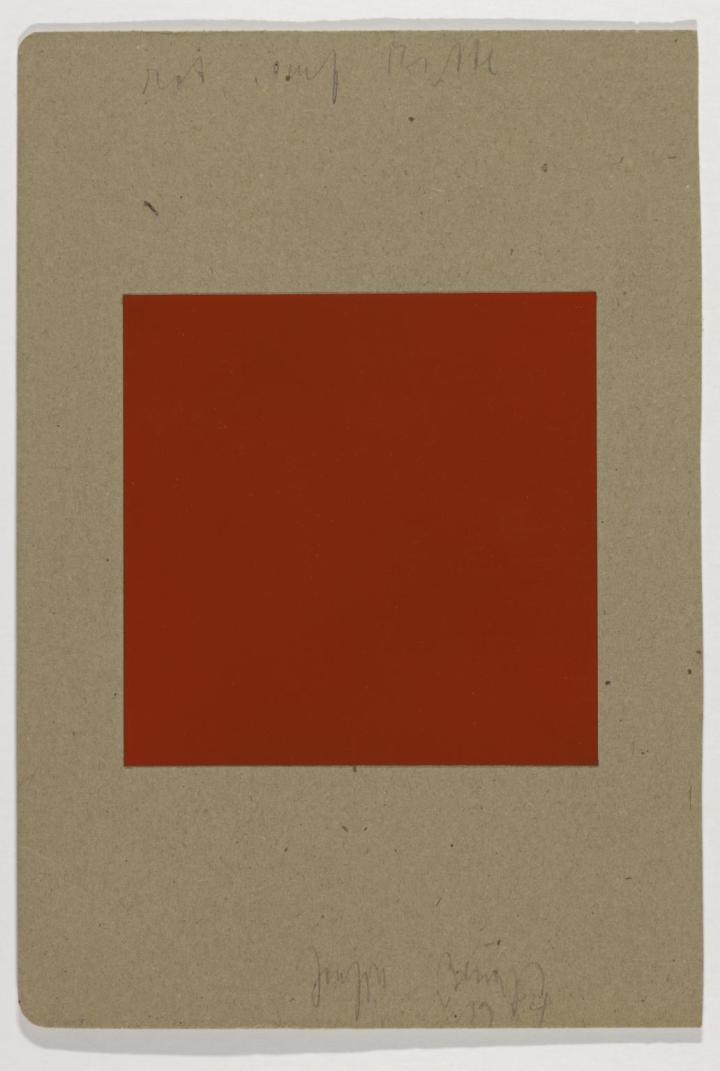 Red on Centre 1984 by Joseph Beuys 1921-1986