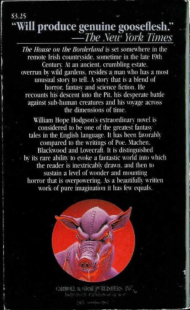 house on the borderland william hope hodgson 1983 reprint carroll graft - Copy